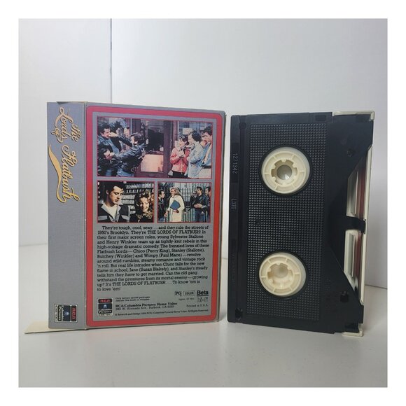 The Lords of Flatbush BETA Tape Betamax (Not VHS) Sylvester Stallone - Picture 2 of 2